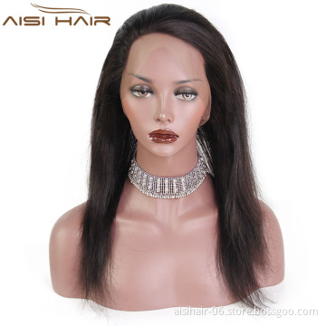 Aisi Hair Xuchang Hair Factory 10a Grade Mongolian Hair 360 Lace Wig Vendors